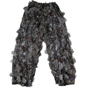 Red Head Ghillie Hunting Pants Men L/XL Camo 3D Leafy Mesh Lightweight